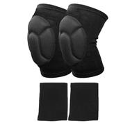 Ginocchiere In Spugna Da 2 Pezzi E Polsiere Sportive Da 2 Pezzi, Equipaggiamento Protettivo Sportivo, Ginocchiere Elastiche Antiscivolo, Ginocchiere Anticollisione