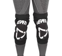 Leatt 3DF 5.0 Protettori del Ginocchio Motocross, nero-bianco, taglia 2XL