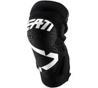 Leatt Ginocchiera 3DF 5.0 Zip Motocross, Bianco, Taglia 2XL per maschi