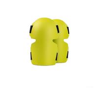 Ginocchiere leggere, 1 paio di ginocchiere regolabili da giardinaggio in schiuma con cinghia elastica antiscivolo ginocchiere per lavoro in giardino comfort per adulti (giallo e verde)