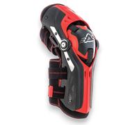 GINOCCHIERE MOTO ACERBIS GORILLA PROTEZIONE LIVELLO 2 CROSS ENDURO - Nero,ros...