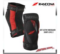 GINOCCHIERE MTB ZANDONA SOFT ACTIVE KNEEGUARD SHORT LIVELLO 2 TAGLIA L/XL NERO