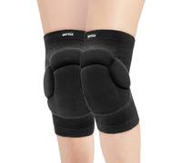 Ginocchiere Pallavolo Uomo Ginocchiera Portiere Donna Ginocchio Protezione Junior Alto Elastico Morbido Addossare Sportiva Ginocchiera Imbottita per Basket Danza MTB Futsal Protezioni Ginocchia M