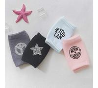 Ginocchiere Per Bambini In Cotone Four Seasons Set Antiscivolo Resistenti Alle Rotture (nero)