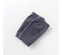 Ginocchiere per bambino e bambina in spugna primaverili ed estive calzini per bambini ginocchiere per bambino che strisciano (Grigio scuro)