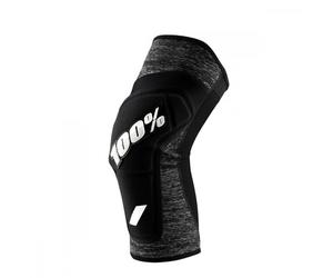 Ginocchiere per bicicletta Ridecamp 100% (grigio/nero) L