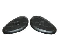 Ginocchiere serbatoio gas Bsa set impugnatura in gomma A7 A10 B31 B33 C10 C11...