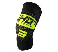 Ginocchiere Shot Airlight nero-giallo fluo M/L