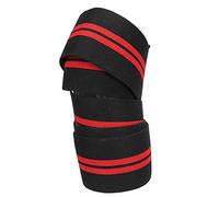 Ginocchiere Sportive Fasciatura per Sollevamento Pesi a Compressione Ginocchiere Elastiche Cinghie per Bretelle per Powerlifting Squat(1#)