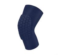 Ginocchiere sportive per evitare collisioni e assorbimento degli urti, tessuto confortevole e traspirante per basket, fitness e altro (XL, blu scuro)