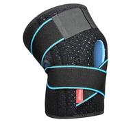 Ginocchiere Supporto Sportiva Tutore Ginocchio Regolabile Traspirante Neoprene con Doppi Stabilizzatori per Legamenti Rotula Menisco