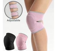 Ginocchiere unisex per giovani, protezione per le ginocchia, morbide e traspiranti, adatte per pallavolo, basket, calcio, danza, yoga, tennis, corsa, ciclismo, fitness, arrampicata, lotta e altri spor