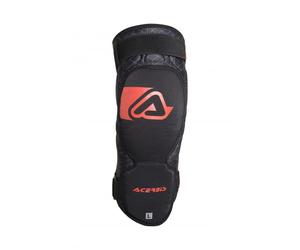 Ginocchiere X-KNEE SOFT ADULTO Nero Rosso - ACERBIS - UN: UN