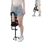 Ginocchio antiscivolo alternativo alle stampelle, supporto for camminare in caso di fratture alla caviglia(Left)