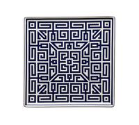 Ginori 1735 Gio Ponti - Piatto Svuotatasche Labirinto Zaffiro 30cm Porcellana