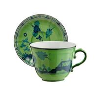 Ginori 1735 Oriente Italiano - Tazza Caffè con Piattino Malachite Richard Ginori