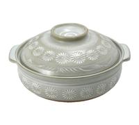 GINPO Prodotto IN Giappone Mishima Argilla Pentola 28cm Bankoyaki Donabe 3-5