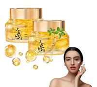 Ginseng Anti-Wrinkle Serum and Cream,Ginseng Extract Liquid Ginseng Anti-wrinkle Moisturizing cream Collagen Firming Peptides Ginseng Essence (2 pcs)