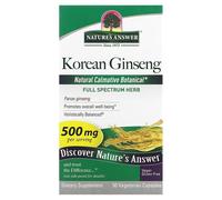 Ginseng Coreano, 500mg - 50 capsule vegetali
