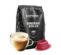 GINSENG DOLCE (80 Capsule) compatibili con Bialetti (anche con modello Gioia e macchine con chip), 8 Pack Salva Aroma da 10 Capsule, cremoso, dolce, senza glutine (La Capsuleria)