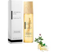 Ginseng Eye Oil Roller,Ginseng Eye Brightening Oil Roll On,Ginseng Under Eye Roller Oil Essense,Anti-Wrinkle Eye Serum for Dark Circles Fine Lines and Wrinkles (1pcs)