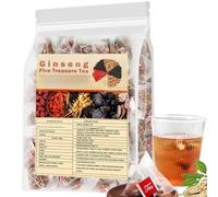 Ginseng Five Treasure Tea-Kidney-tonifondi tè ， alleviare la fatica, migliorare la qualità del sonno, aumentare la resistenza ， tonificare il qi renale e disintossicare,3pcs