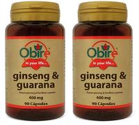 Ginseng & Guarana 400mg - 90 capsule (pack 2 pezzi)