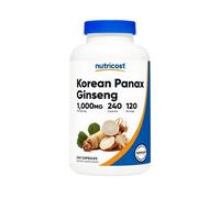 Ginseng Panax Coreano 240 Caps 1000 Mg Di Nutricost