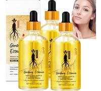 Ginseng Polypeptide Essenza anti-invecchiamento, siero antirughe per il viso, riduce le linee sottili e le rughe, idrata, pelle tonica, essenza antirughe, acqua (3 pezzi)