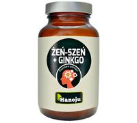 Ginseng Rosso 300mg Estratto + Ginkgo Biloba 200mg Hanoju Estratto 60 Capsule