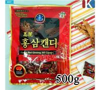 Ginseng rosso coreano 365 caramelle 500 g integratore energetico snack nutrie...