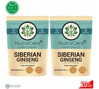 Ginseng Siberiano Pillole 5500mg (1.5% Eleuterosidi) -100% Naturale