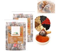 Ginseng Six Treasure Tea, Ginseng Tea Bags, Suitable for Men and Women (2 bag (40 packs))
