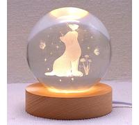 Ginsso Lampada per gatti da 3,15 pollici, luce notturna per bambini, regalo per gatti, ragazze, telecomando con 16 colori a intensità variabile, regalo di Natale per ragazze e ragazzi