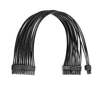 GinTai ATX 24Pin to 20+4Pin Power Supply Cable PSU 20 Pin Male Convert to 24 Pin (30cm)