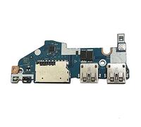 Gintai Batteria USB Board per Lenovo Ideapad S340-14IWL 81N7 5C50S24907, senza cavo flessibile
