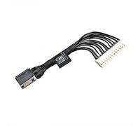 Gintai Connettore Alimentazione Carica DC Jack Cavo 12-Pin per MSI MS-16U7 | GL65 Leopard 9SDK 10SDK 10SDR 10SER 10SFKV 10SFSK, GP65 Leopard 10SEK 10SFK 10SFSK K1G-3012010-V03 Power
