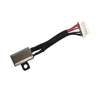 Gintai Connettore di Alimentazione Carica DC Power Jack DC Dock Presa Notebook Cavo per dell Ins-piron 15 5568 5578 5579 7000 7558 7568 7569 7570 7573 7579 7580 0PF8JG 0JDX1R 0248FC