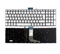 Gintai Keyboard Tastiera UK Layout per HP Envy X360 M6-W M6-W000 M6-W100 15-W 15-W000 15-W001NA 15-W002NA 15-W003NA 15-W004NA 15-W101NA 15-W102NA 15-W103NA 15-W104NA Backlit Keyboard Laptop (Silver)