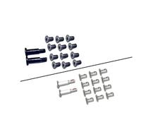 Gintai Kit Di 12 Viti Montaggio Hexagonal Plum per Dell XPS 13 9343 9350 9360 XPS 15 9550 9560 9570 Precision M5510 Bottom Cover