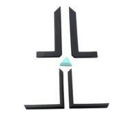 Gintai Piedini in gomma per PC portatile per ASUS TUF Gaming F15 FX507 FX507ZC FX507ZE FX507ZM FX507ZR FX507VV FX507VU FX507ZV FX507VI FX507ZI FX507ZU (4 pezzi grigio + 1 verde)