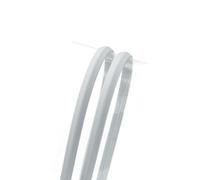 Gintai Piedini in gomma per PC portatile per HP 470 G8 G9 M51627-001 M51627-001 Pattini antiscivolo per PC portatile inferiore Case Rubber Feet Laptop Base Cushion Pad(2 pezzi, argento)