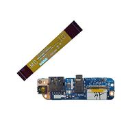 Gintai Power Button/USB/Audio Port IO scheda con cavo piatto per Dell Latitude E7450 LF-A961P 110HR 0110HR