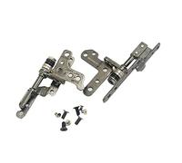 Gintai Set di Cerniere LCD Sinistro + Destro di Ricambio per Lenovo Ideapad 5-15IIL05 81YK 5-15ARE05 81YQ 5-15ITL05 82FG, con 8 Viti