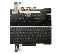 Gintai Tastiera FR Non retroilluminata per Lenovo Thinkpad E480 E485 E490 E495 01YP491, 01YP251, 01YP331, 01YP411 Keyboard NoBacklit
