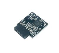 Gintai TPM2.0 Modul SPI 12Pin per MSI AMD B550/B650 seriale, Intel 400 e 800 serie Scheda madre mit TPM2.0 (MS-4462) Modulo infineon SLB9670