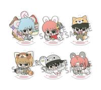Gintama Acrylic Figure Prince Hata & Animal Paradise 6 cm Display (6)