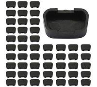 GINTOOYUN 20 PCS Coperchio antipolvere porta VGA, antipolvere compatibile con porta maschio RS232 DB15 17mmx9mm nero