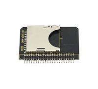 GINTOOYUN Adattatore da scheda SD a IDE da 6,3 cm, da scheda di memoria SD SDHC SDXC MMC a IDE da 2,5 pollici, adattatore convertitore maschio a 44 pin