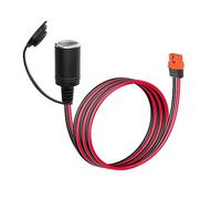 GINTOOYUN Cavo di alimentazione da presa accendisigari femmina 14AWG a XT60I-F DC12 V/24 V presa accendisigari femmina a XT60I-F femmina, cavo di alimentazione per frigoriferi auto, caricabatterie per